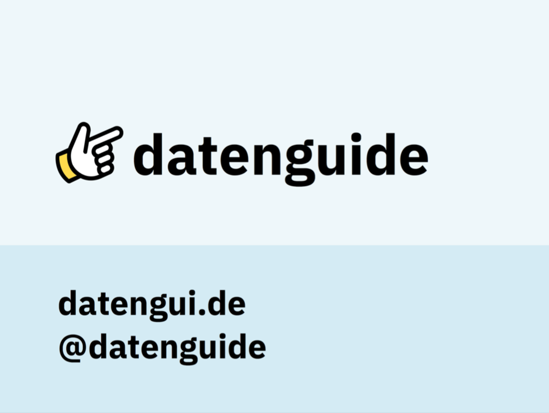 Folie aus dem Vortrag zum Thema datengui.de