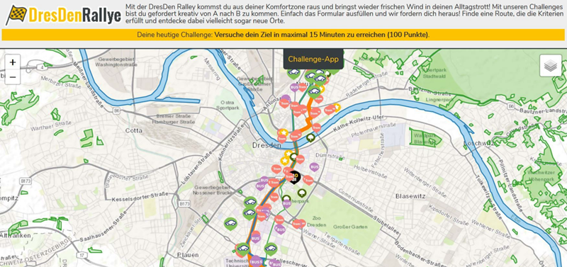 Screenshot Dresden Rallye