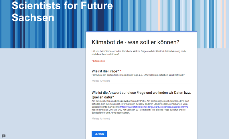 Screenshot Klimabot